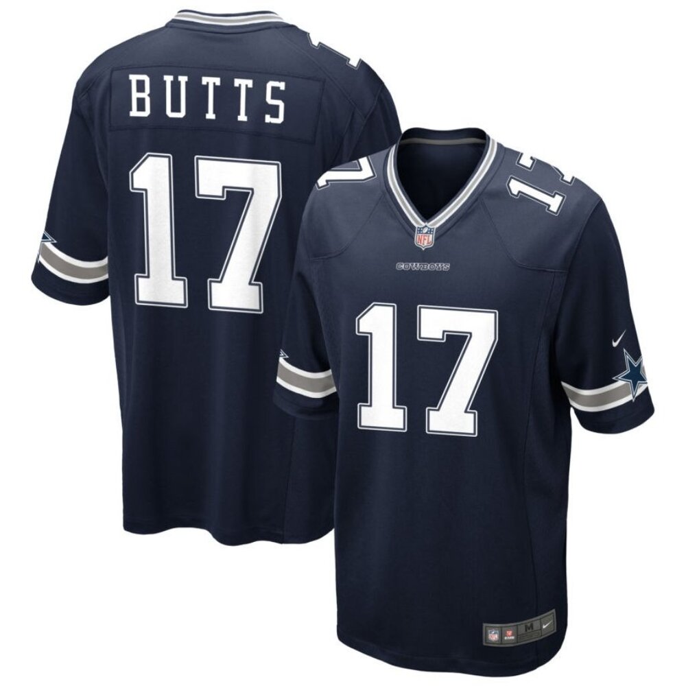 Dallas Cowboys Nike Custom Game Jersey - Navy XXL NWOT